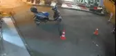 Bisikletli Hırsız Yaşlı Adamın Çuvallarını Çaldı
