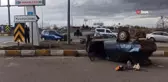 Konya'da İki Otomobil Çarpıştı: 1 Yaralı