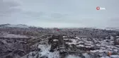 Ankara'da Kar Yağışı Şehri Beyaza Bürüdü