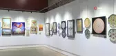 Emine Erdoğan, Çınar Uluslararası Kültür ve Sanat Derneği'nin karma sergisinin açılışını yaptı