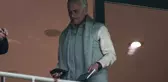 Jose Mourinho, Beşiktaş-Göztepe maçının tribünden izledi