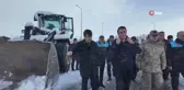 Bitlis Valisi Karakaya, Karla Mücadele Ekiplerini Ziyaret Etti