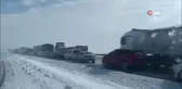 Konya'da Kar Yağışı Ulaşımı Aksatıyor