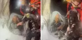 Tipi nedeniyle kaybolan yaşlı çift kuzularına sarılmış halde donmak üzereyken bulundu