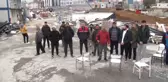 Ümraniye Metro İnşaatında İşçiler Eylemde