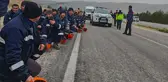 Madenciler eylemlerini bakanlık önüne taşıyor