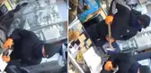 Soyguncular, televizyon yıldızına çekiçle saldırıp mücevher dükkanını soydu