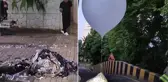 Kuzey Kore'den Güney Kore'ye çöp taşıyan balonlar gönderildi