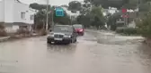 Ayvalık'ta Sağanak Yağış, Balıkçı Teknesi Battı
