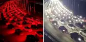 Finlandiya'da 900 Tesla ile ışık gösterisi yapıldı