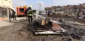 Kiracı Kira Ödemediği Evdeki Eşyalarını Ateşe Verdi
