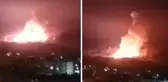 İsrail Suriye'yi bombaladı! O anlar kameralara böyle yansıdı