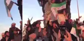 Bir grup terörist, Suriye Milli Ordusu bayrağı altında Suriye devletine katılacaklarını duyurdu