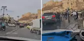 Görüntü Halep'ten! Araca dikkatli bakanlar plaka detayına takıldı