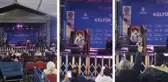 İBB'nin etkinliğinde skandal! Vatan haini Seyit Rıza'nın posterini açtı