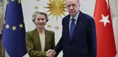 Erdoğan, Ursula von der Leyen ile Beştepe'de bir araya geldi