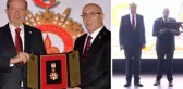 Ersin Tatar'a Türk Dünyası Üstün Hizmet Madalyası verildi