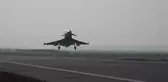 Birleşik Krallık'a Ait Eurofighter Typhoon Uçakları Ankara'ya İndi