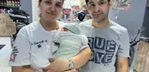 Aydınlı çift bebeklerine ünlü markanın adını koydu