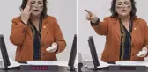 CHP milletvekili TBMM'de bakın yüzüne ne sürdü