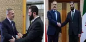 Şam'daki tarihi ziyarete damga vuran kareler