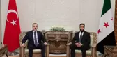 Şam'daki zirvede çarpıcı Türk bayrağı detayı