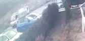 Ankara'da Hafriyat Kamyonu 11 Araca Çarpıp Devrildi
