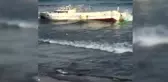 Sinop Akliman'da Balıkçı Teknesi Battı
