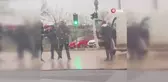 Bursa'da Trafikte Sürücü Kavgası Kameralara Yansıdı
