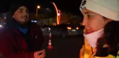 Ceza yiyen sürücü polise 