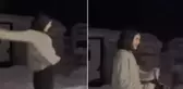 'Kaynar Su-Buz' akımı için video çekerken feci şekilde yandı