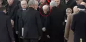 Cenaze törenine damga vuran an! Bahçeli ve Dervişoğlu tokalaşmadı