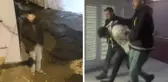 Komşusunun evine bakıp uygunsuz hareketler yapan şahıs gözaltında
