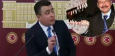 TBMM'ye tabut ve kefenle gelen Osman Gökçek babasıyla ilgili soruya yanıt vermedi