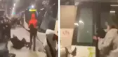 Fransa'da korkunç kaza: İki metro treni kafa kafaya çarpıştı