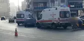 Edirne'de Otomobil ve Motosiklet Çarpıştı, Kameralara Yansıdı