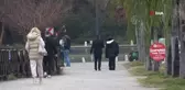 Yağmura Rağmen Antalya'da Denizde Eğlence