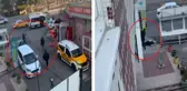 Dehşet anları saniye saniye kamerada! Silahlar çekildi, sokak karıştı