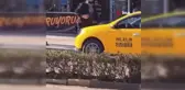 Gaziantep'te Taksinin Üzerine Çıkan Yolcu İle Taksici Arasında Olaylı Anlar