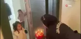Şehit kızı Asya'ya Jandarma'dan duygulandıran sürpriz