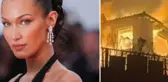 Los Angeles'taki yangında evi kül olan Bella Hadid: Tüm anılarımız yok oldu