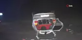 Bolu'da Kontrolden Çıkan Otomobil Takla Attı: 4 Yaralı
