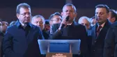 Özgür Özel'in konuşması sırasında 'Cumhurbaşkanı İmamoğlu' sloganı atıldı