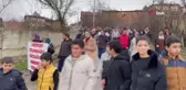 Dolu olmayan barajın suyunu paylaşmak istemeyen mahalleli DSİ'yi protesto etti