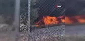 Adana'da Yolcu Otobüsü Alev Alev Yandı