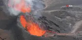 Hawaii'deki Kilauea Yanardağı Lav Püskürttü
