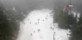 Ilgaz Dağı'nda yarıyıl tatili coşkusu