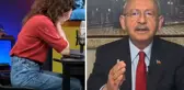 Canlı yayına damga vuran Kılıçdaroğlu sorusu! Ünlü oyuncunun tepkisi olay yarattı