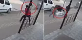 Kahramanmaraş'ta yolda yürüyen genç kıza yumruklu saldırı