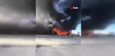 Antalya'da Yaş Sebze ve Meyve Deposunda Yangın